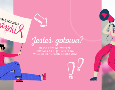 Marsz Różowej Wstążki 2022 – różowy korowód powraca do Szczecina!